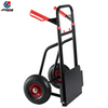 Heavy Duty Steel Foldable Platform Hand Truck with 10” Big Pneumatic Wheels