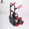 Heavy Duty Steel Ladder Trolley - 150 Kilograms - Foldable 6 Wheel Mobile Vehicle, Suitable for Household And Warehouse Transportation