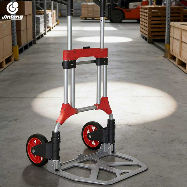 Aluminium Folding Utility Cart – GS-Certified Heavy Duty Wearproof Hand Truck 250KGS