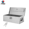 JINLONG Heavy Duty Aluminum Truck Bed Tool Box, Diamond Plate Tool Box with Side Handle And Lock Keys, Storage Tool Box Chest Box Organizer for Pickup, Truck Bed, RV, Trailer, 30