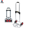Space-Saving Small Folding Hand Truck Steel Foldable Hand Trolley 60KG Load Capacity