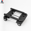 4 Wheel Folding Hand Truck - Heavy-Duty Foldable Utility Trolley for Multi-Scene Use