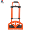 Space-Saving Small Folding Hand Truck Steel Foldable Hand Trolley 60KG Load Capacity