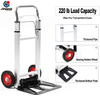 Two-wheel Heavy-duty Aluminum Lifting Multi-functional Foldable Trolley