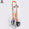 3 in 1 Convertible Folding Hand Truck - 770LBS Heavy Duty All Terrain Foldable Metal Trolley for Moving, Travel & Office