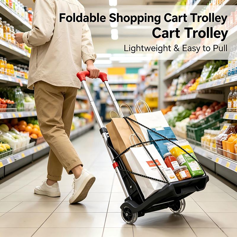 Multifunctional Aluminium Foldable Hand Trolley JL-MINI03